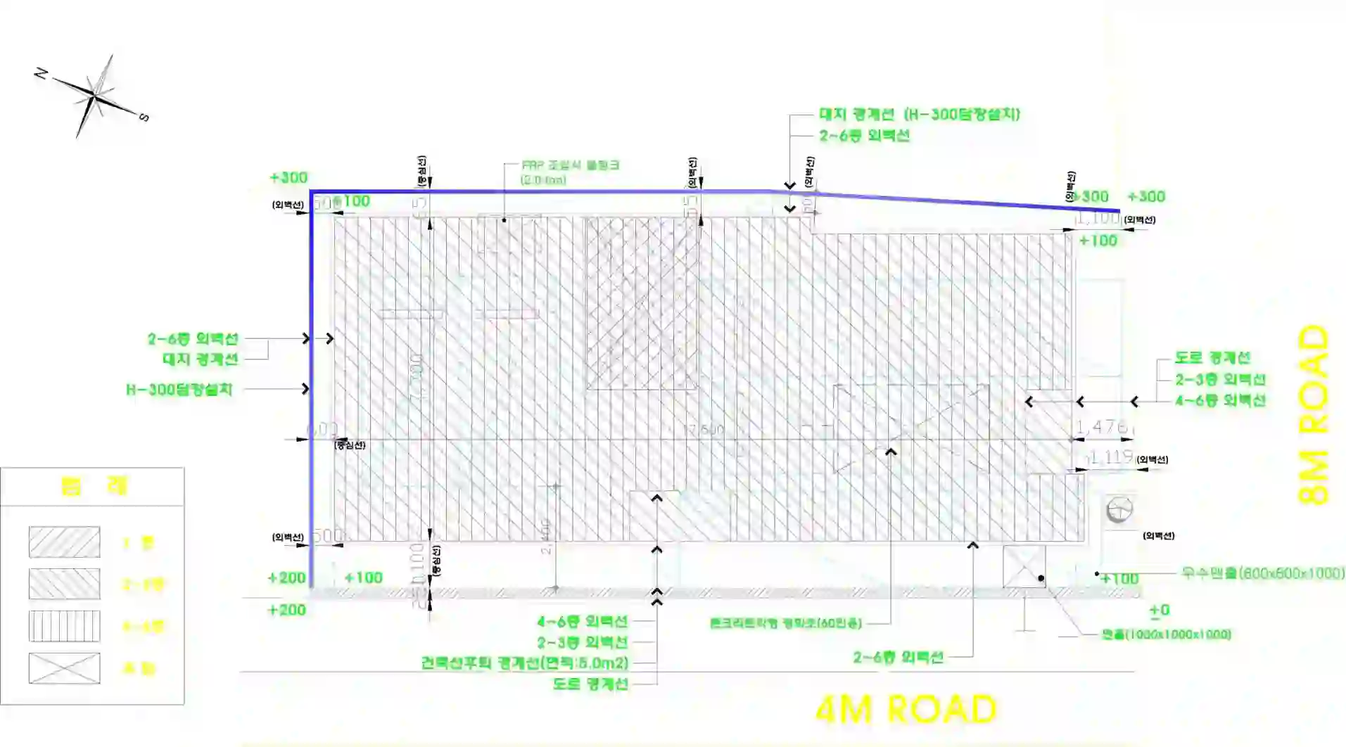 우성주택 배치도 이미지