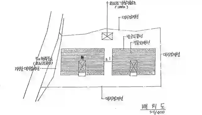 명가연립 배치도 이미지