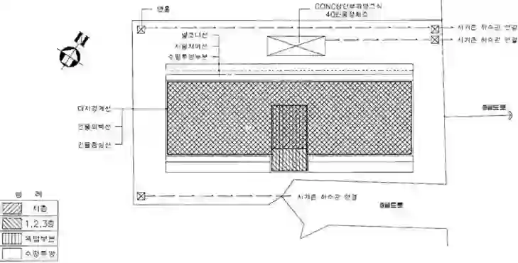 삼도주택 배치도 이미지