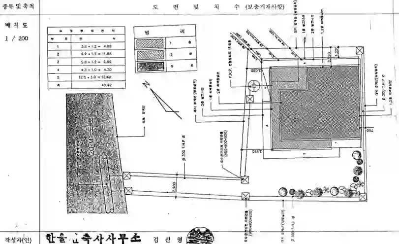 창전동 445-14 배치도 이미지