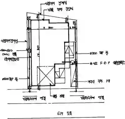 다가구주택 배치도 이미지