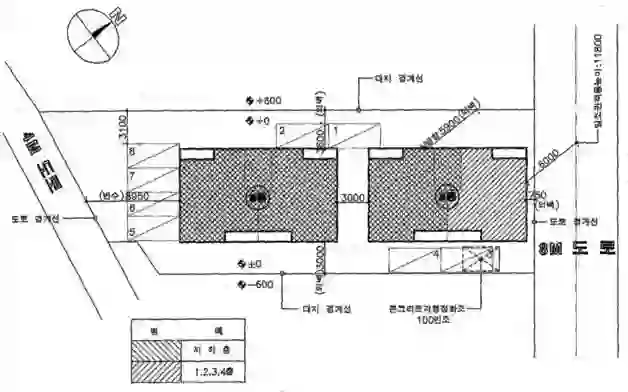 천성다세대 배치도 이미지