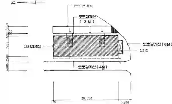 개나리아파트 배치도 이미지