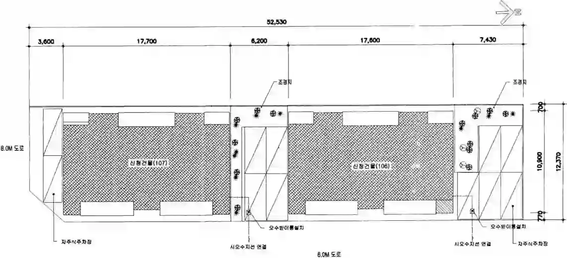 명문맨션5차 배치도 이미지