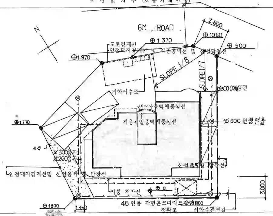 그린빌라 배치도 이미지