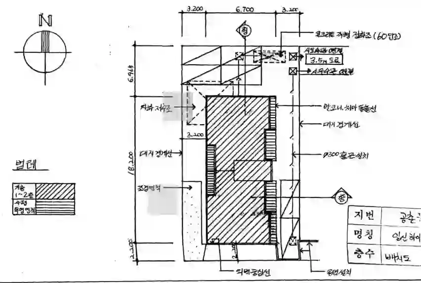 일신하이츠빌라 배치도 이미지