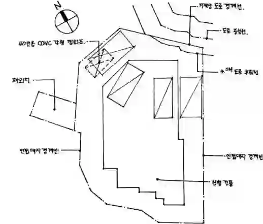 비너스빌라 배치도 이미지