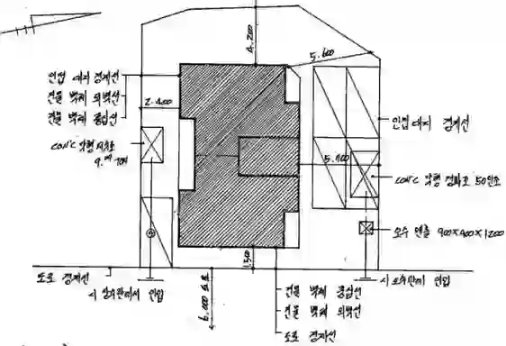 오복빌라 배치도 이미지