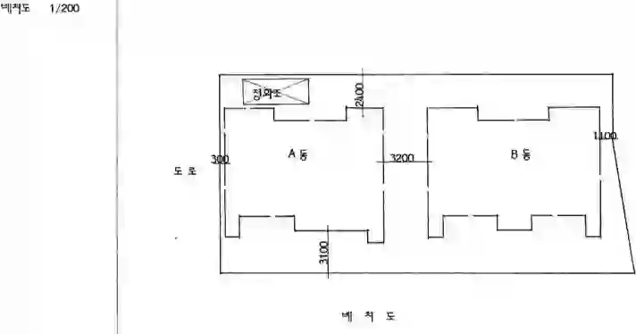 일진빌라 배치도 이미지