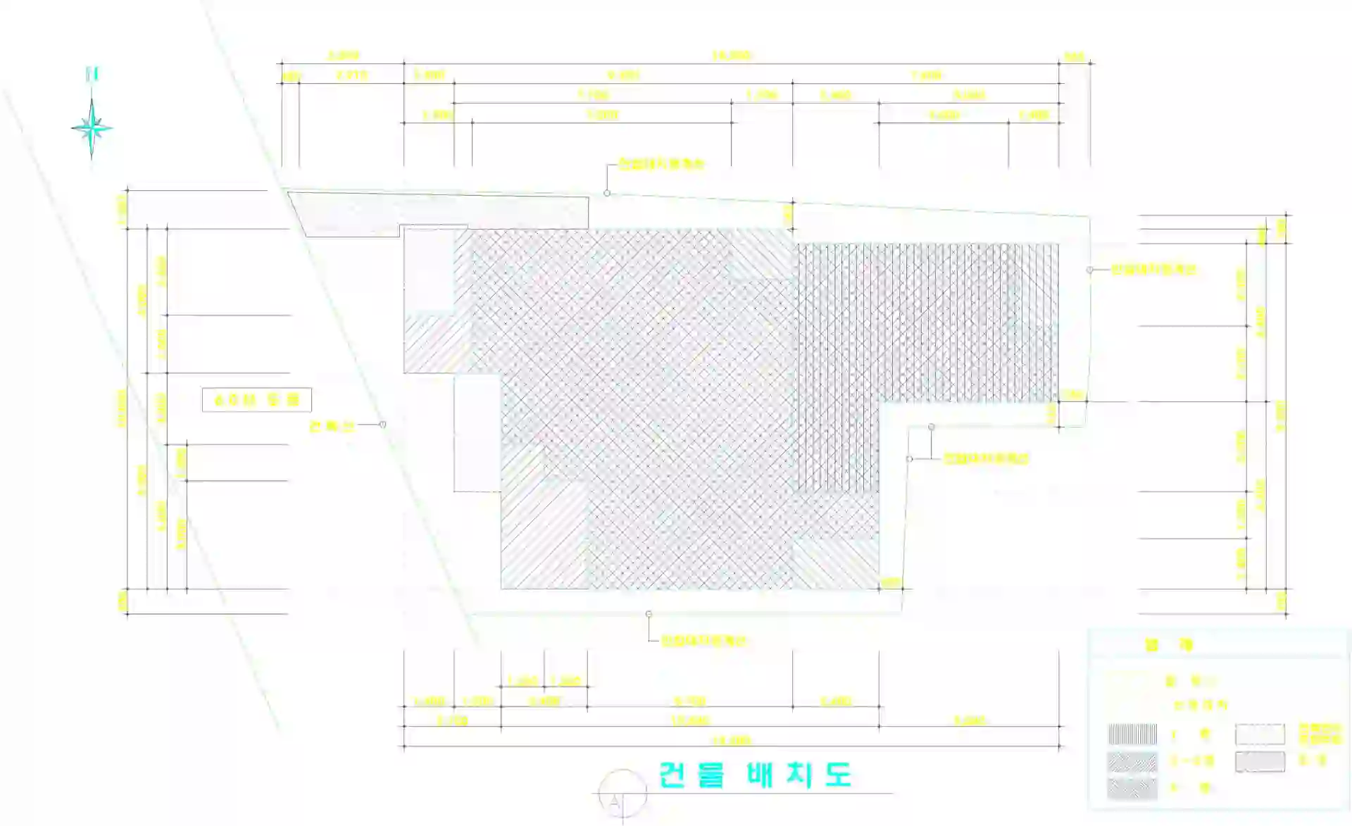 덕산빌 배치도 이미지