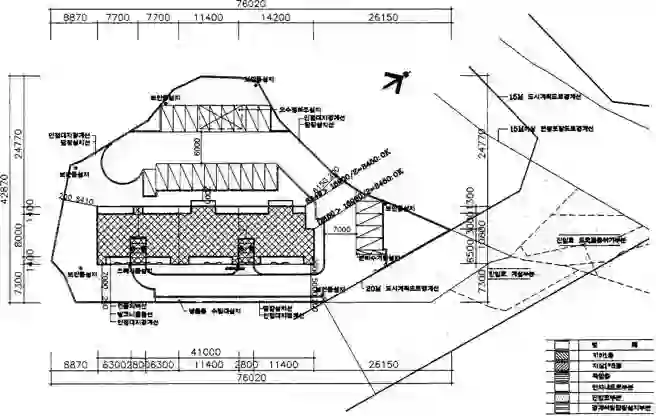 정암한마음아파트 배치도 이미지