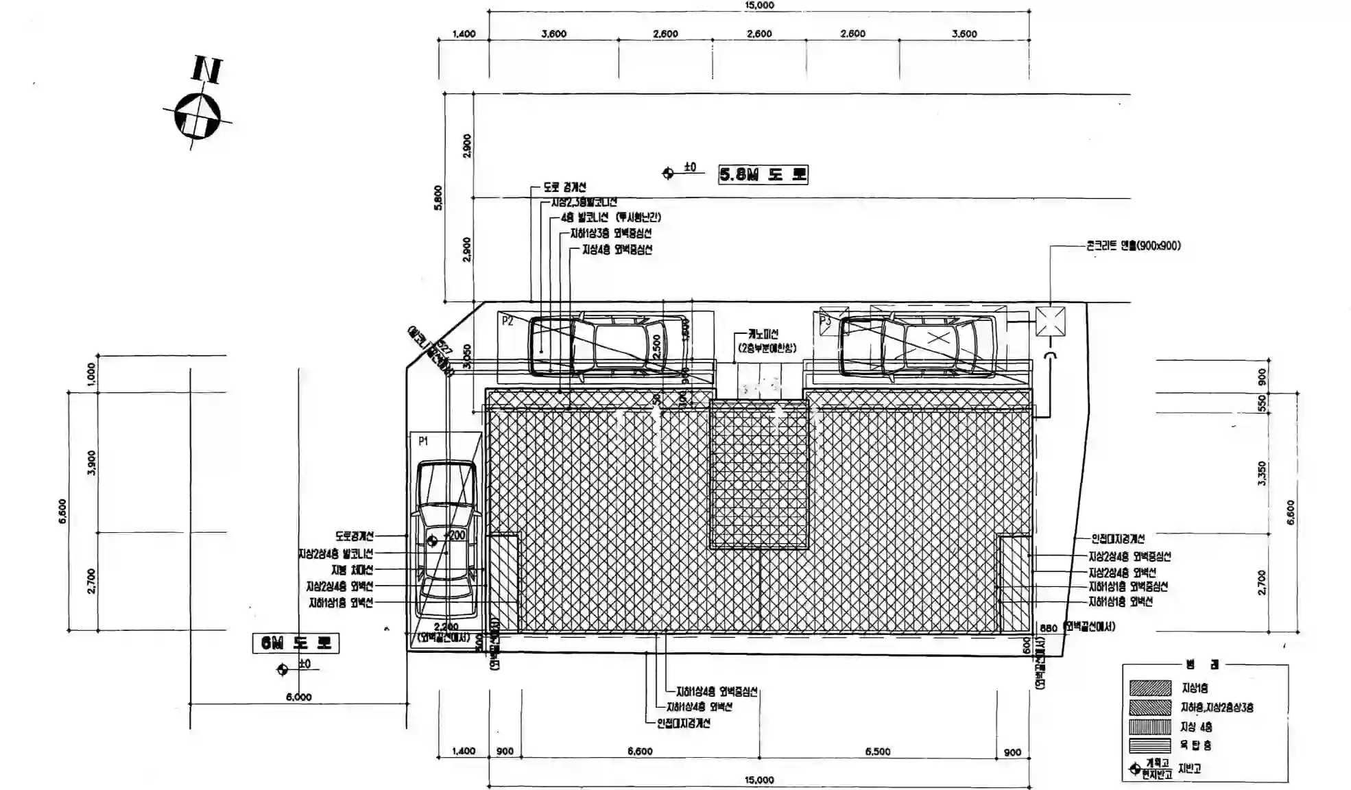 신우탑스빌 배치도 이미지
