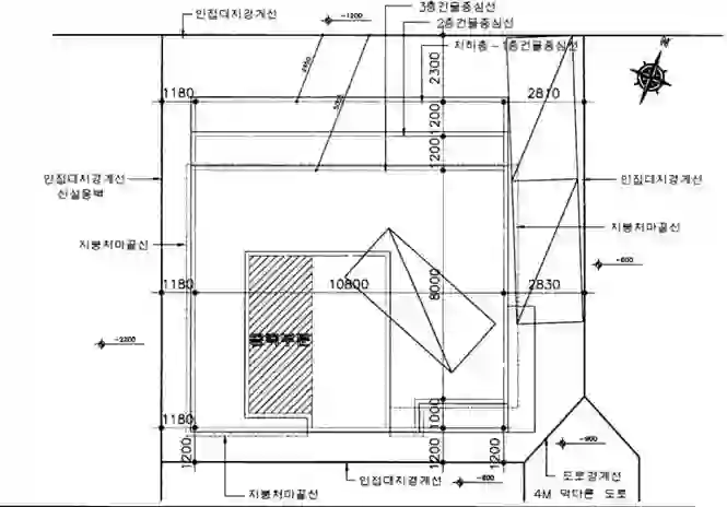 신우주택 배치도 이미지