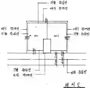 백산빌라 배치도 이미지
