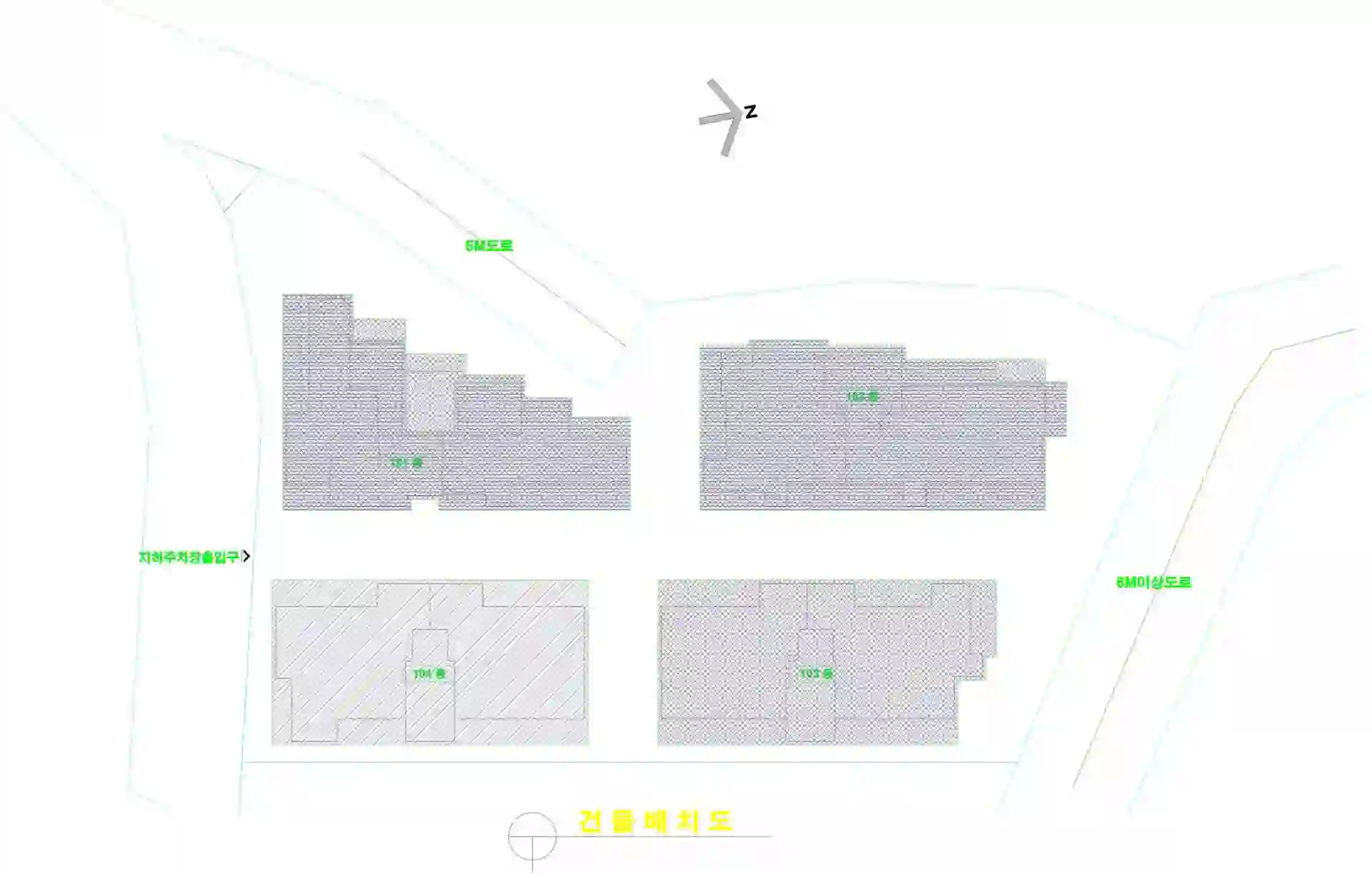 양지쉐르빌 배치도 이미지