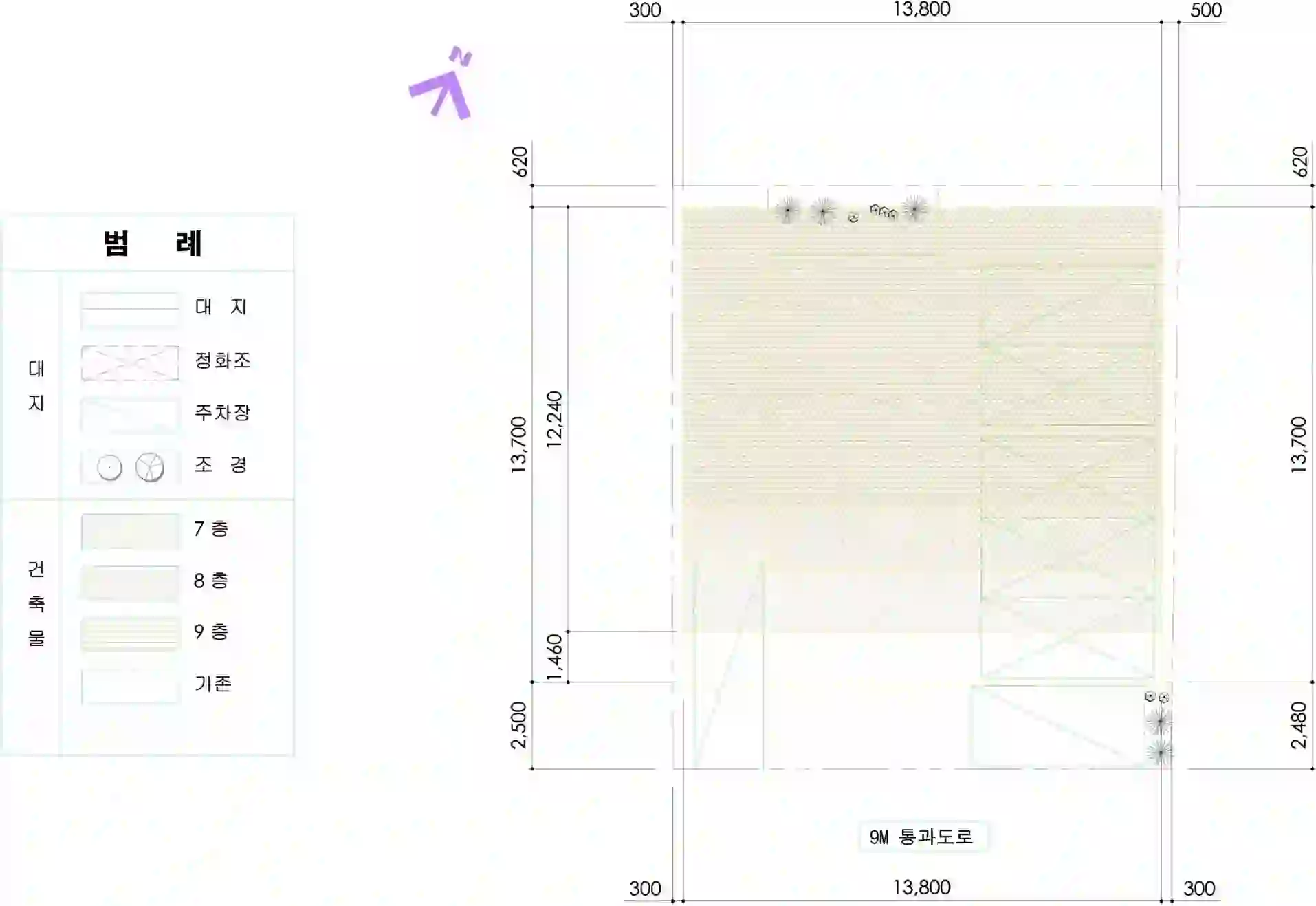 한성하우스 배치도 이미지