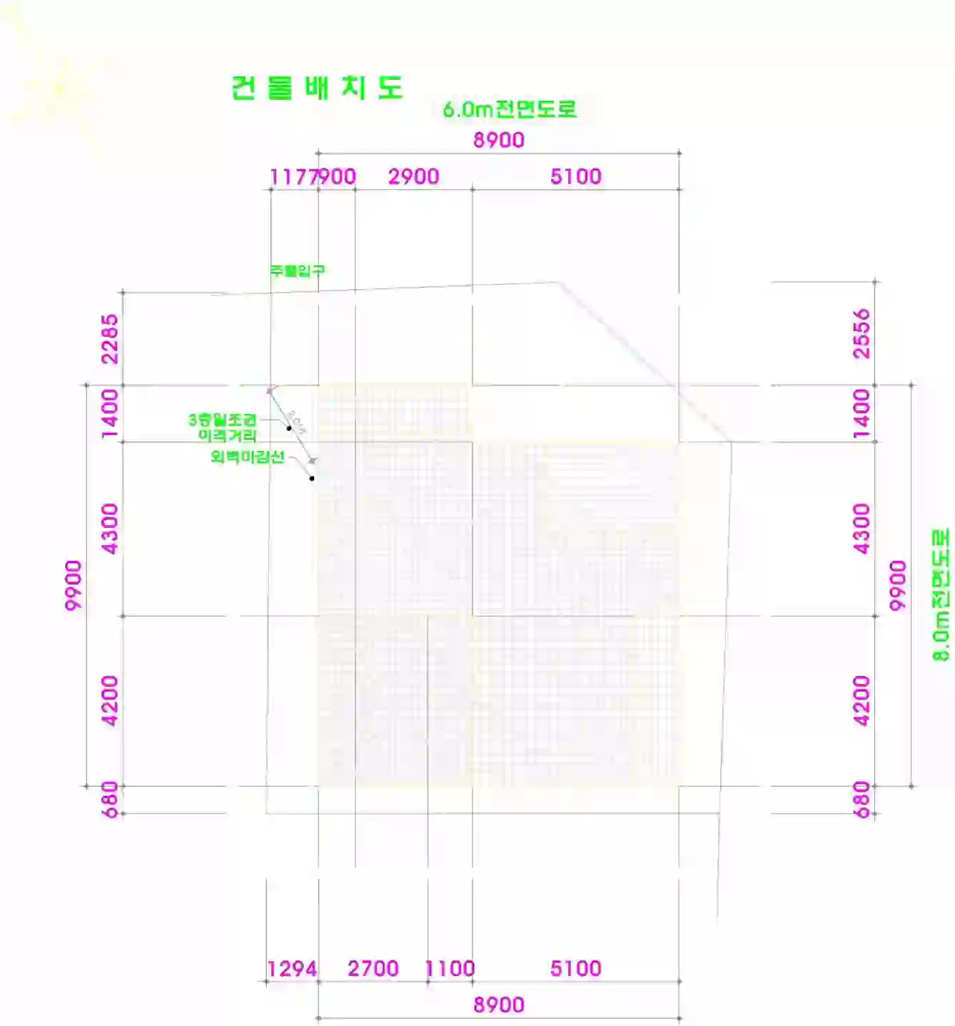 대명빌 배치도 이미지