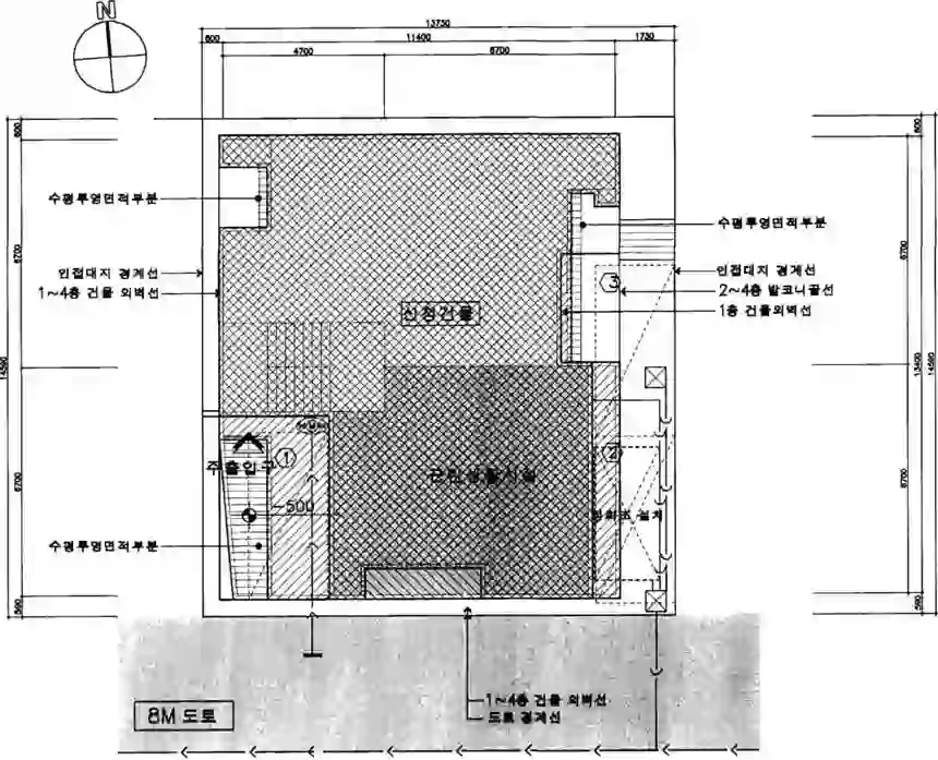 롯데맨션 배치도 이미지