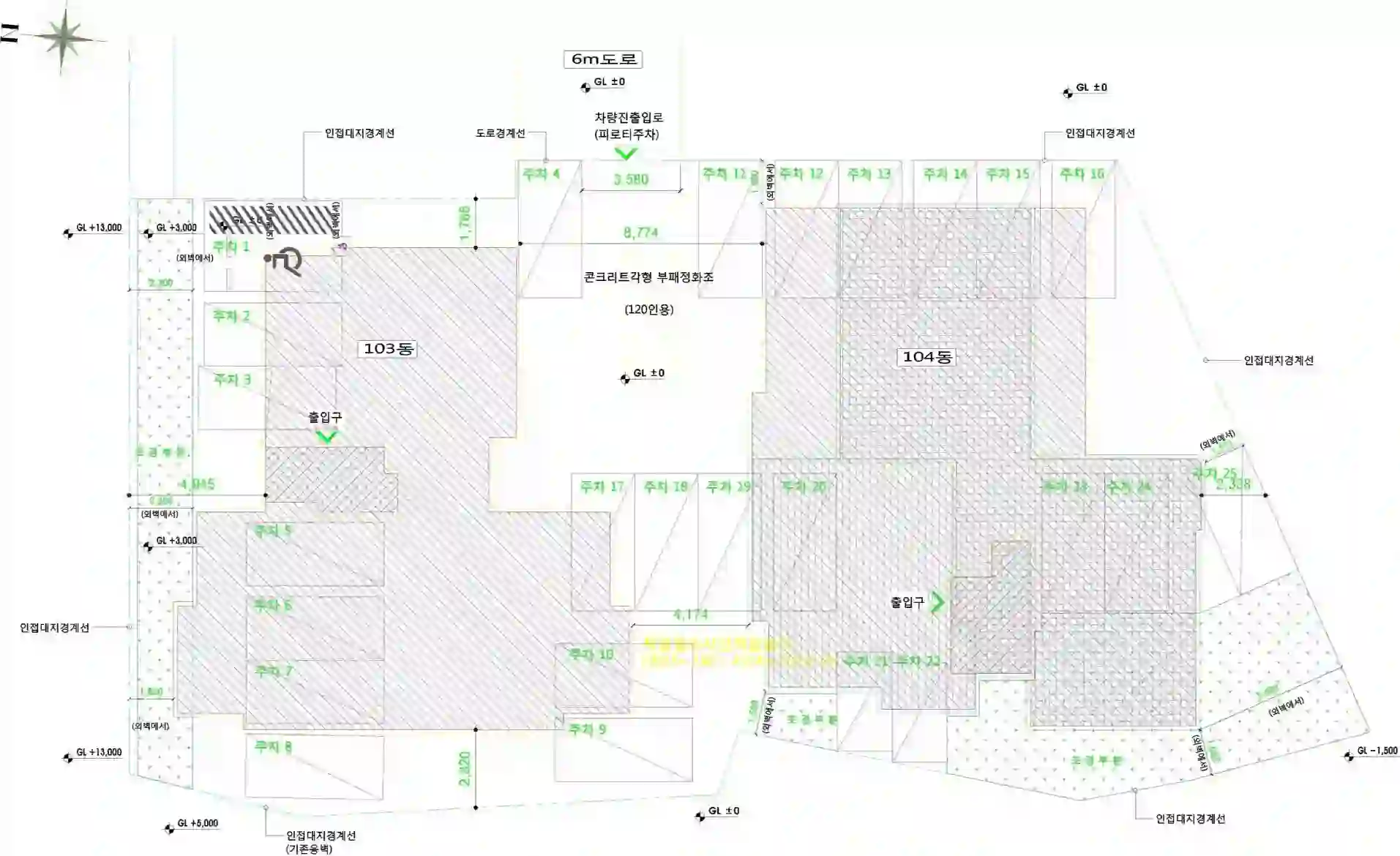 플로리체 배치도 이미지