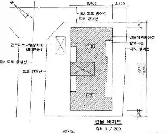 문화맨션 배치도 이미지