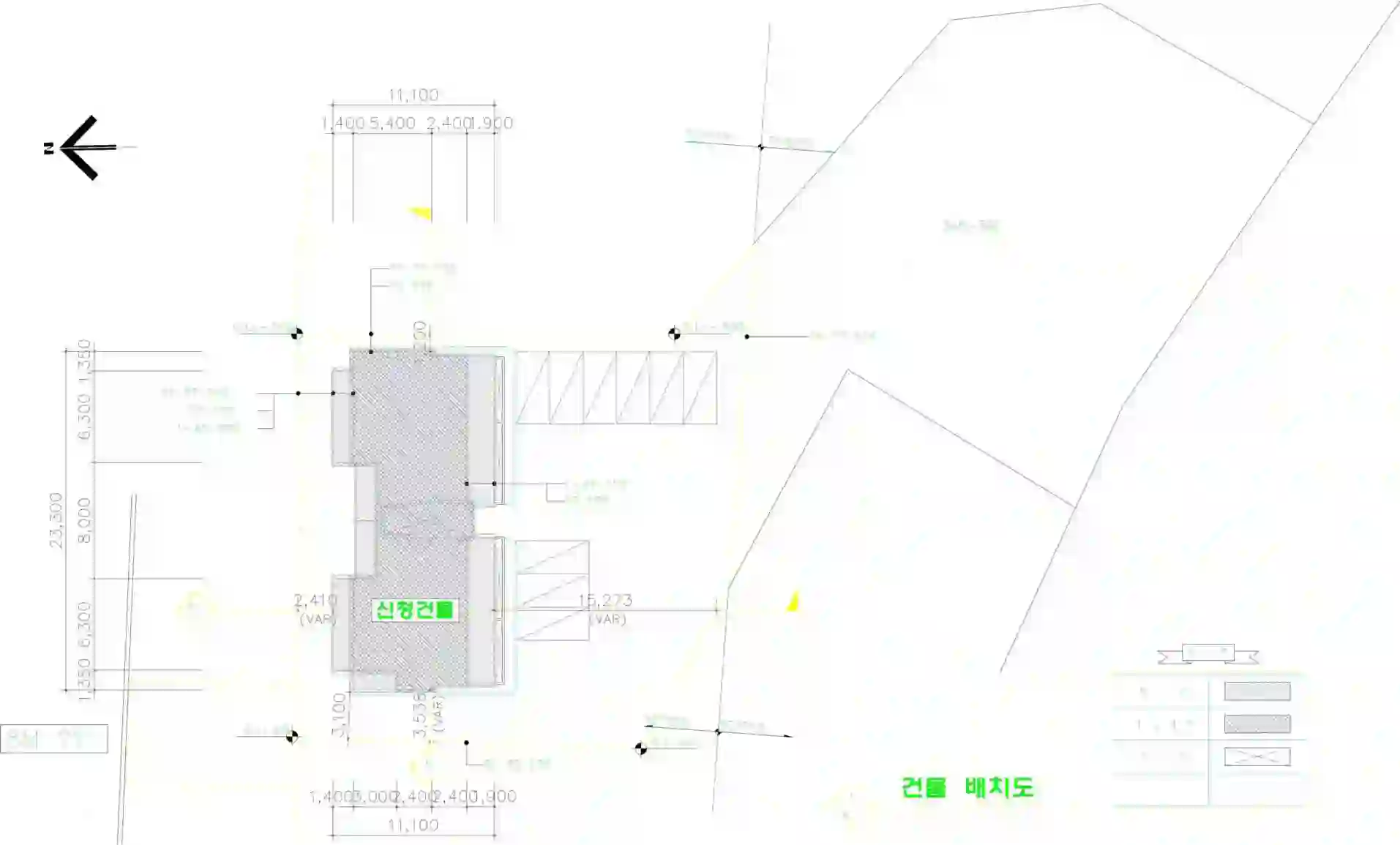 동양파크타운빌 배치도 이미지
