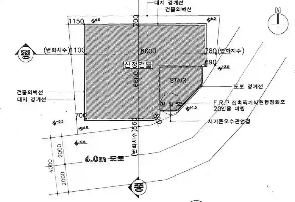 용하빌라 배치도 이미지