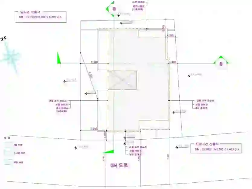 한일그린빌 배치도 이미지