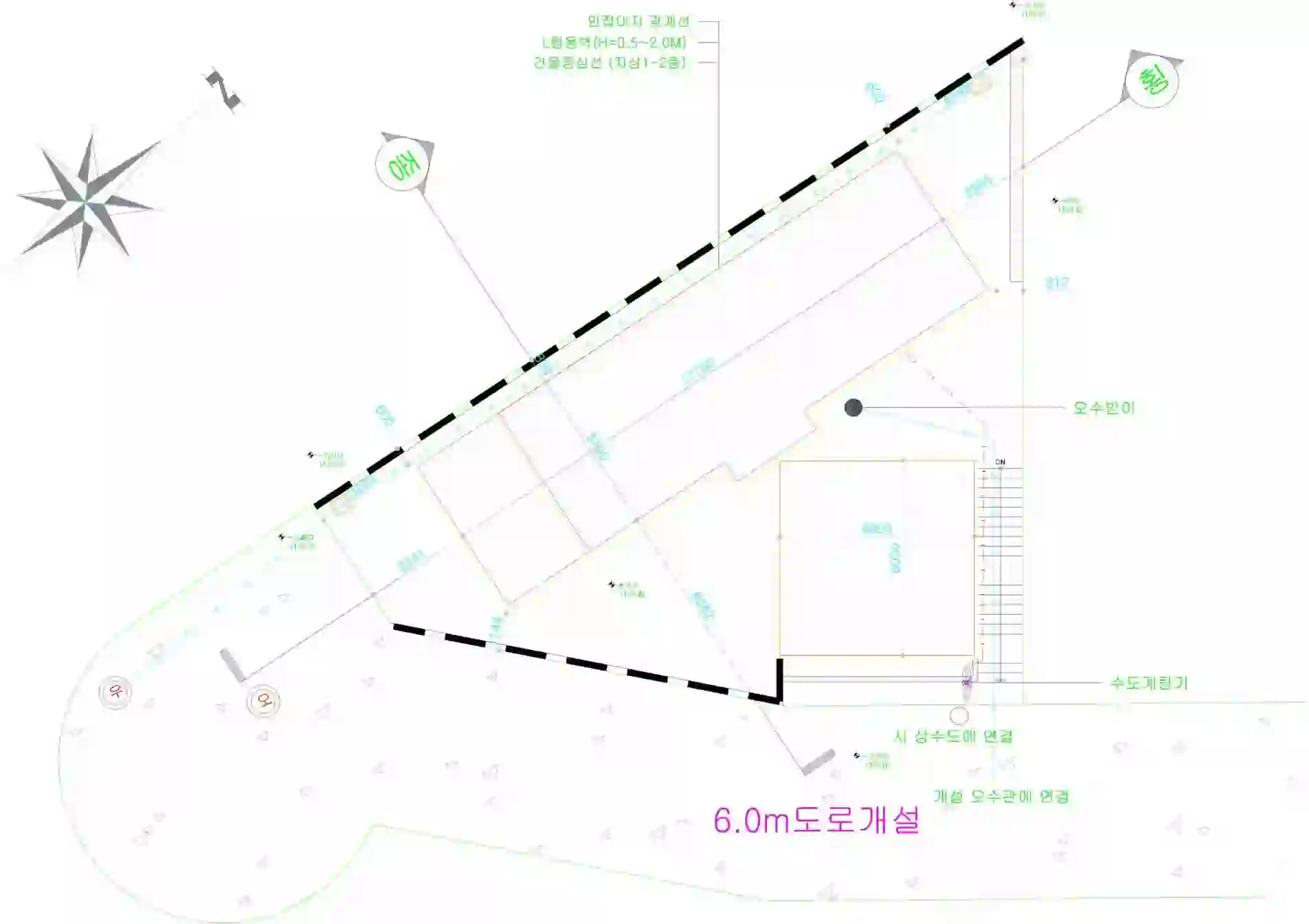 산들전원마을 배치도 이미지