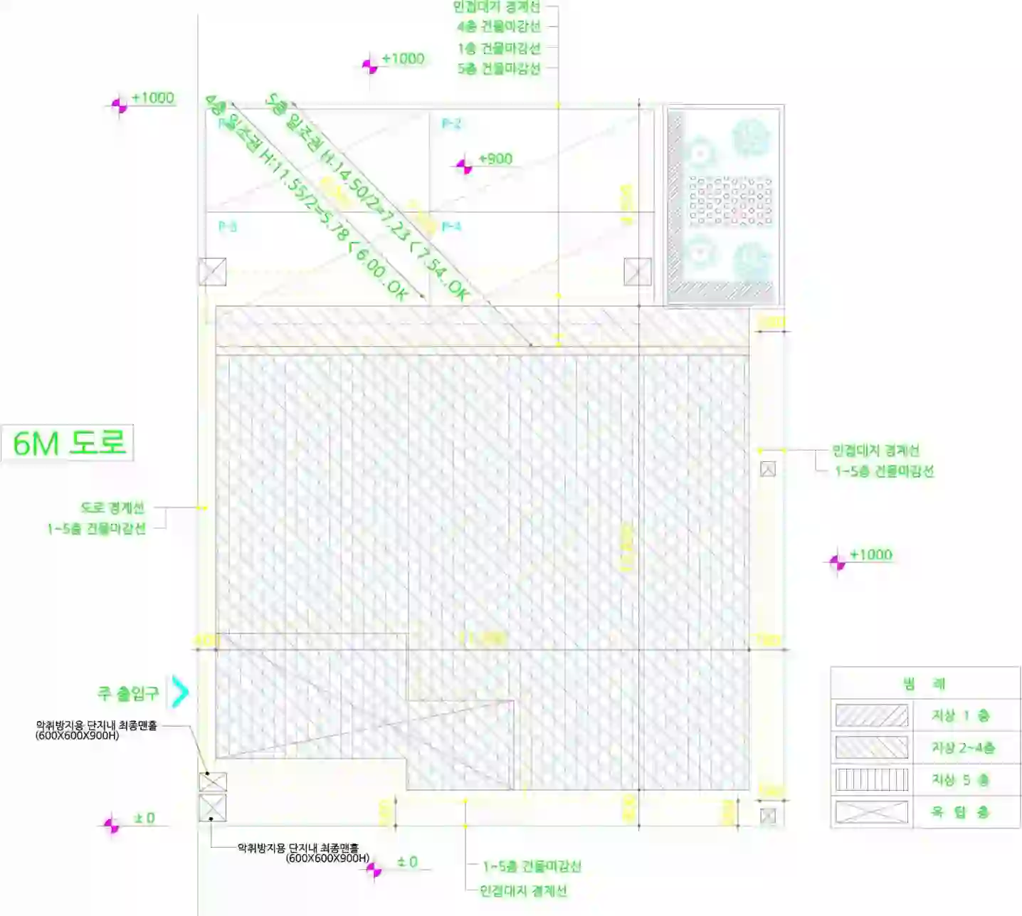 삼성주택 배치도 이미지