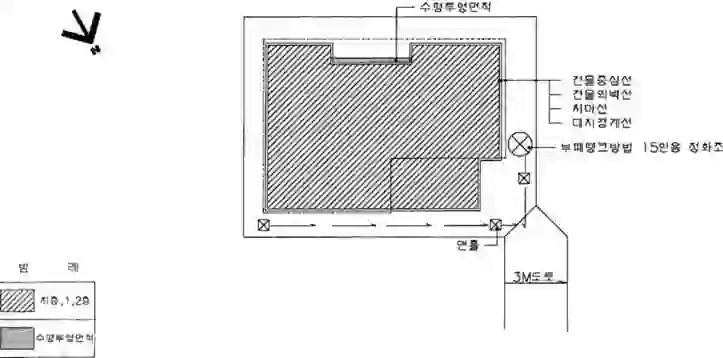 우석빌라 배치도 이미지