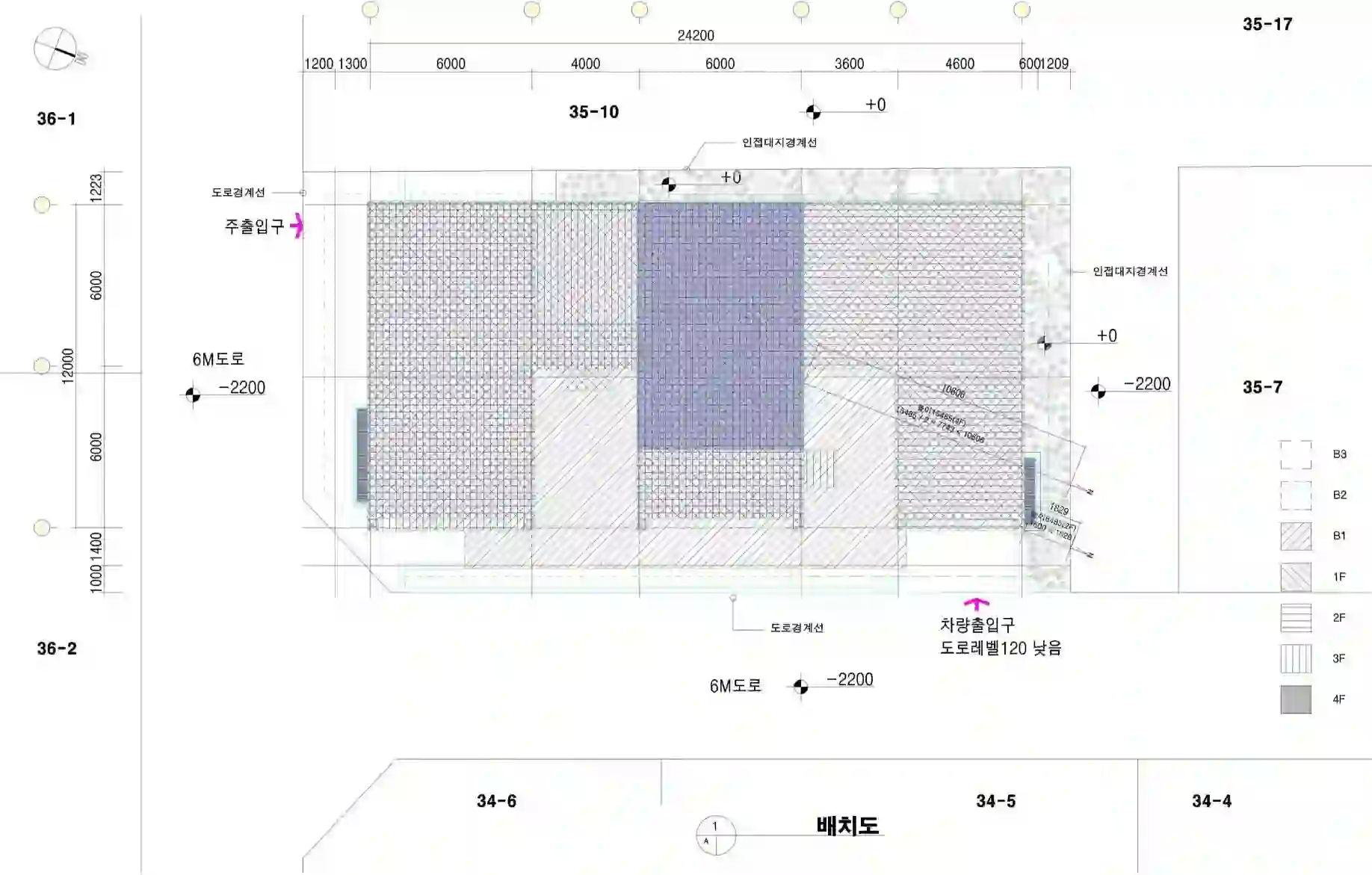시온타워 배치도 이미지