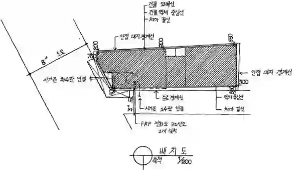 보우빌라 배치도 이미지