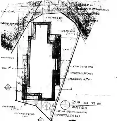 다가구주택 배치도 이미지