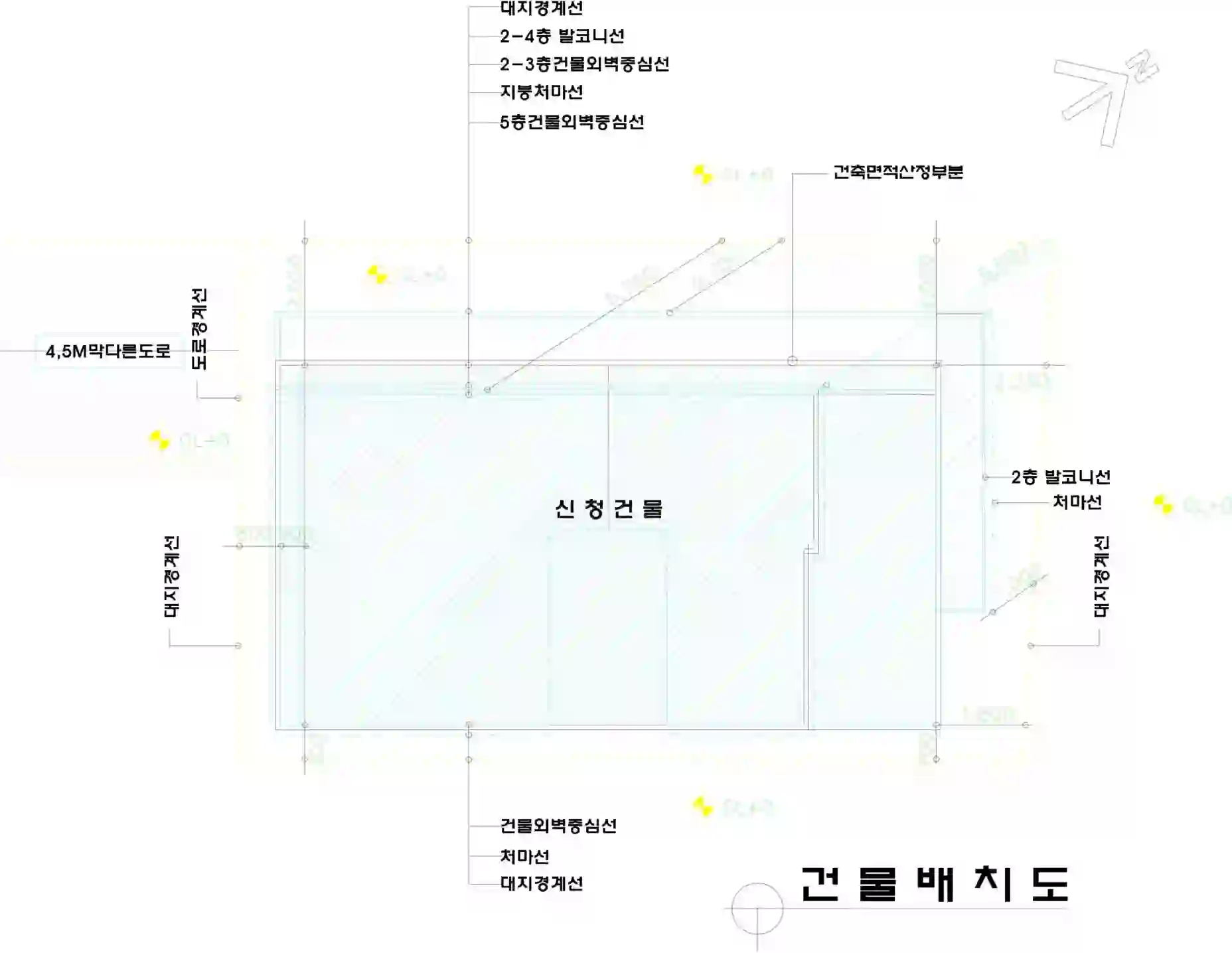 목동까사하이 배치도 이미지