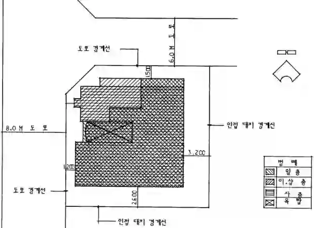 현대빌라 배치도 이미지