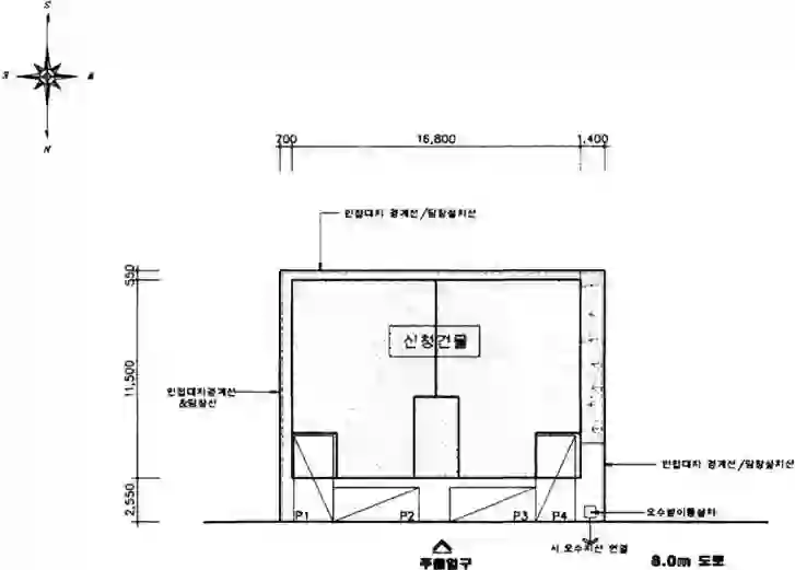 명성빌라 배치도 이미지