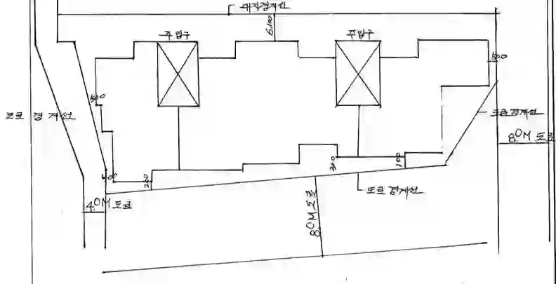 강림아파트 배치도 이미지