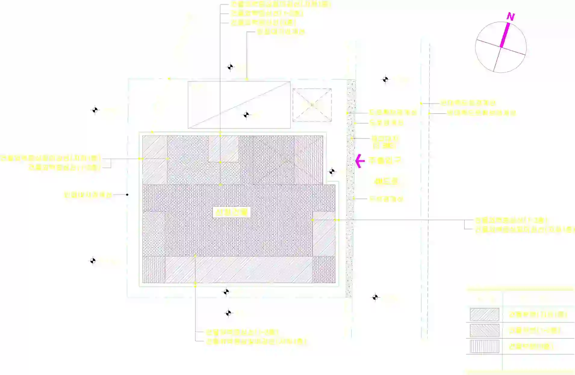 하늘빌 배치도 이미지