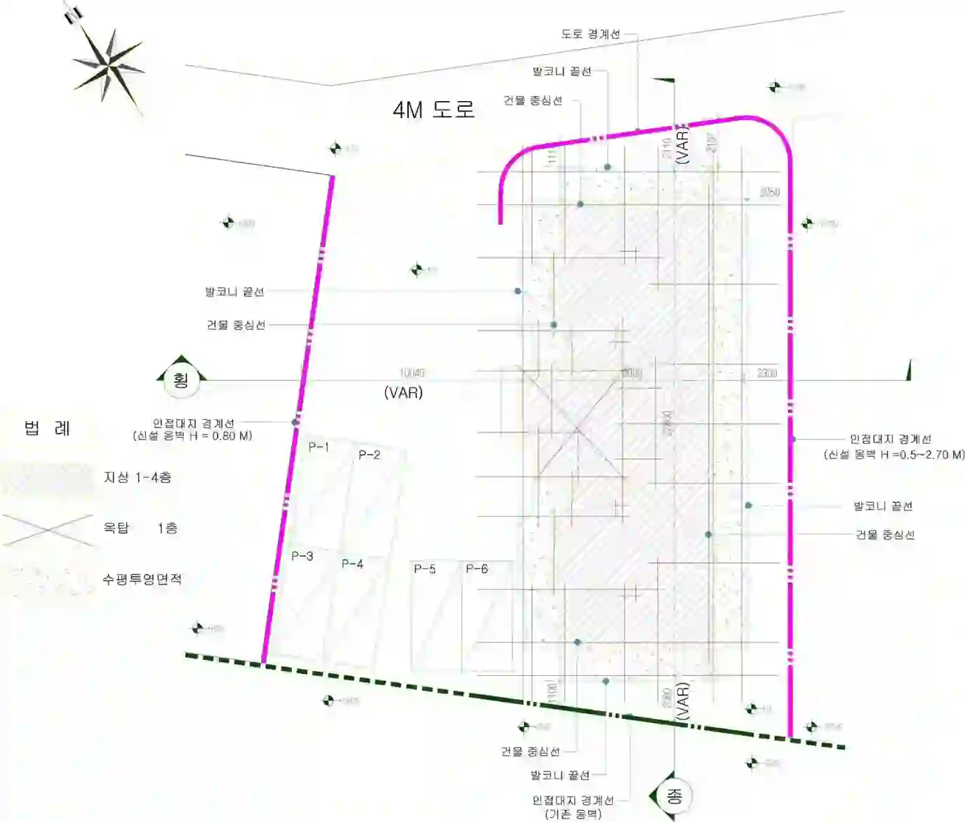 점봉타운1동 배치도 이미지