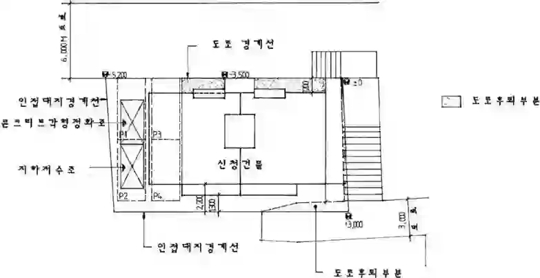 전원빌라 배치도 이미지