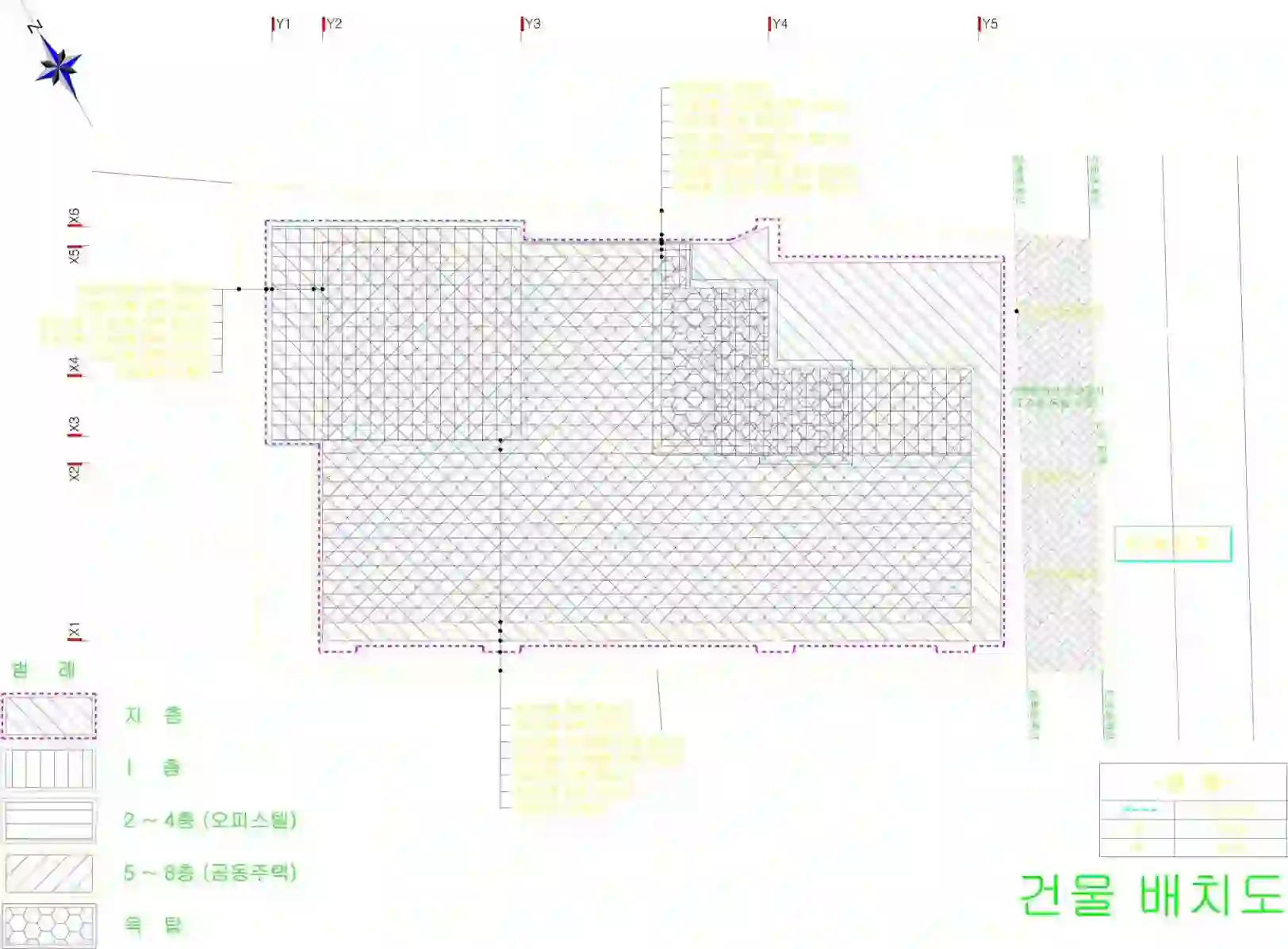 신성에버빌 배치도 이미지