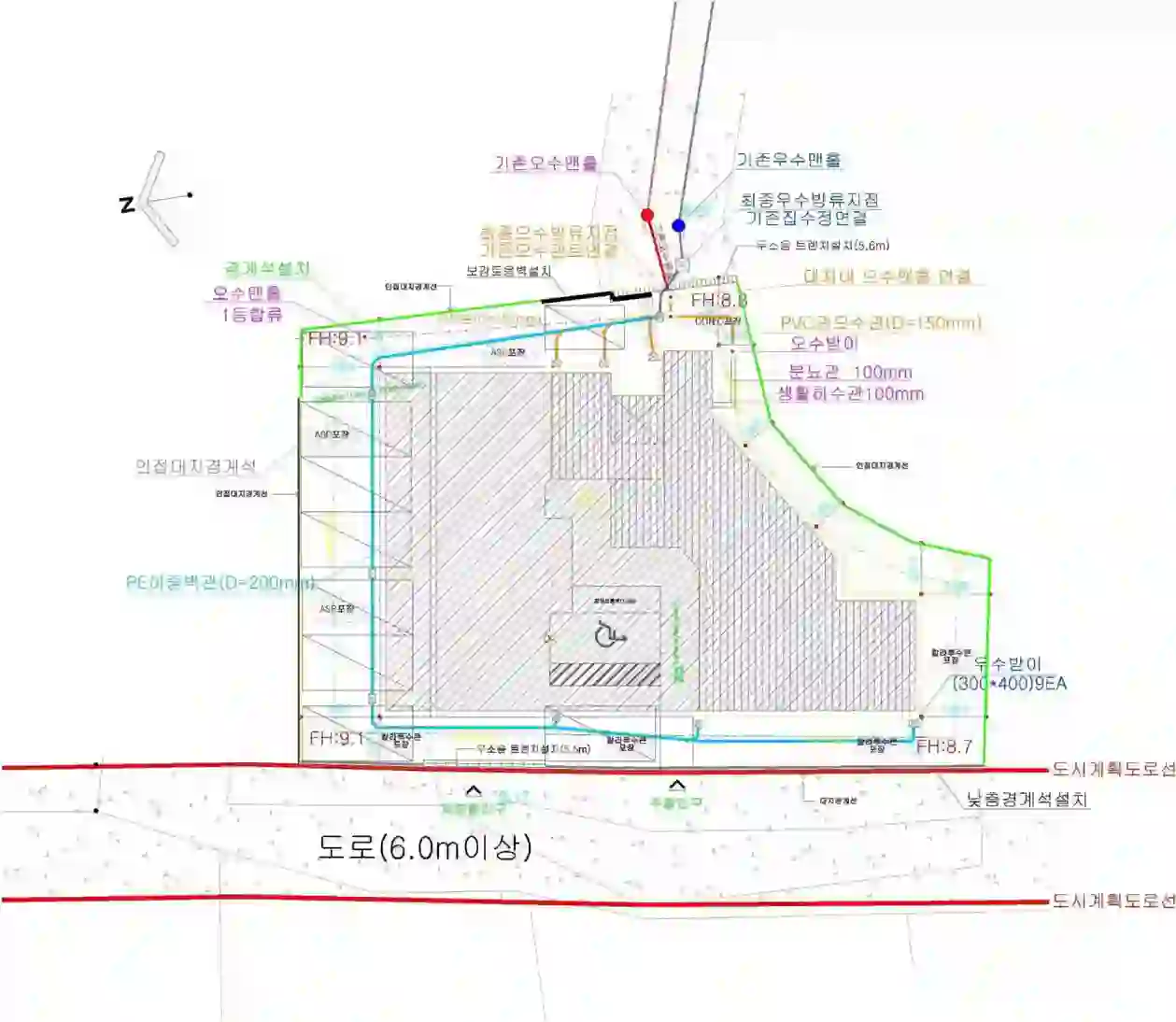 퍼스트캐슬2동 배치도 이미지