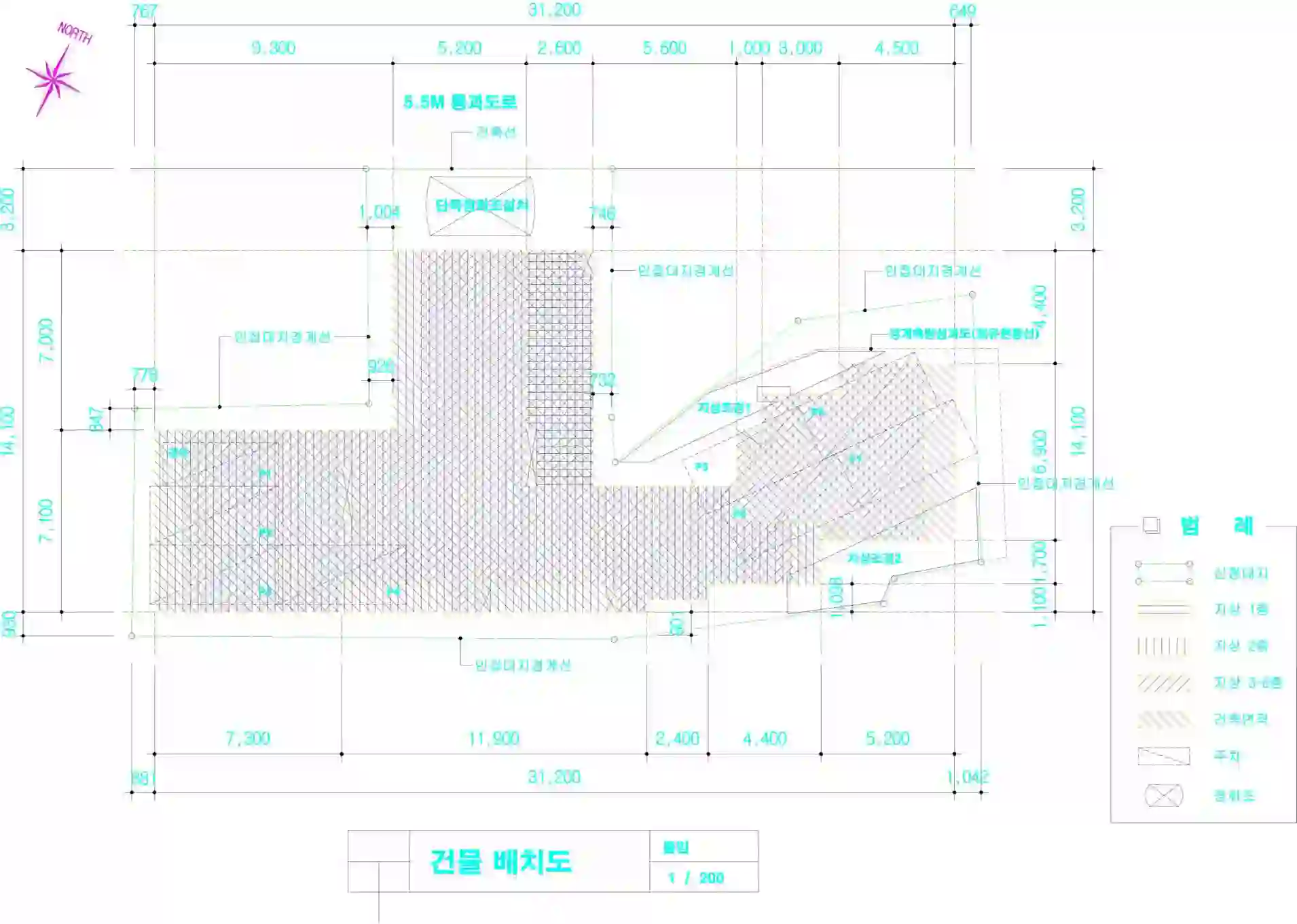 라온에코그린 배치도 이미지