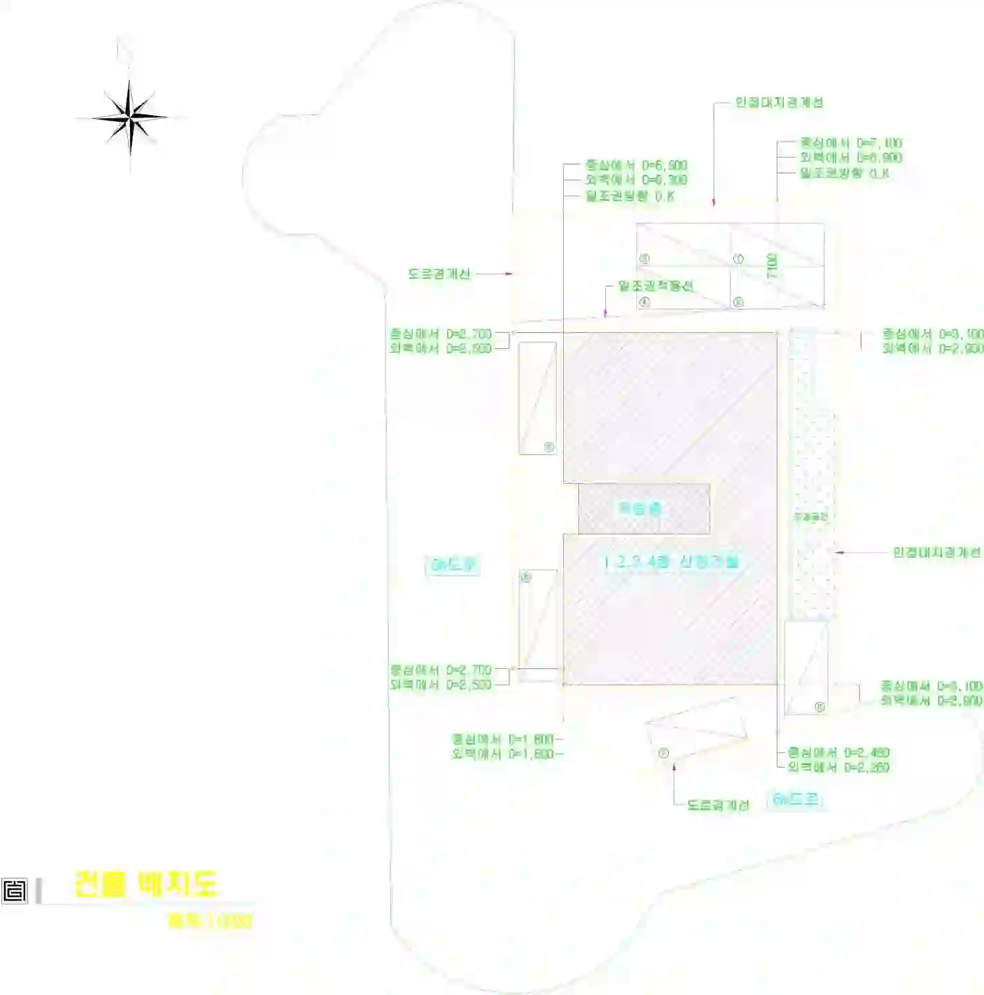 샤롯데하우스2차 배치도 이미지