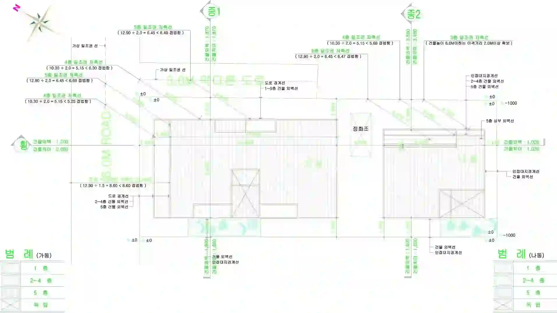 청구주택 배치도 이미지