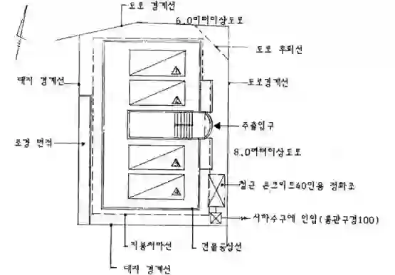 이화빌라 배치도 이미지