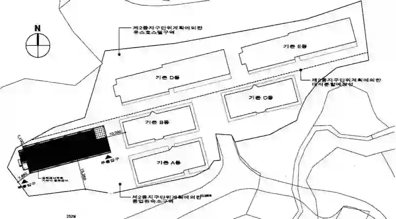 웰리힐리파크 배치도 이미지