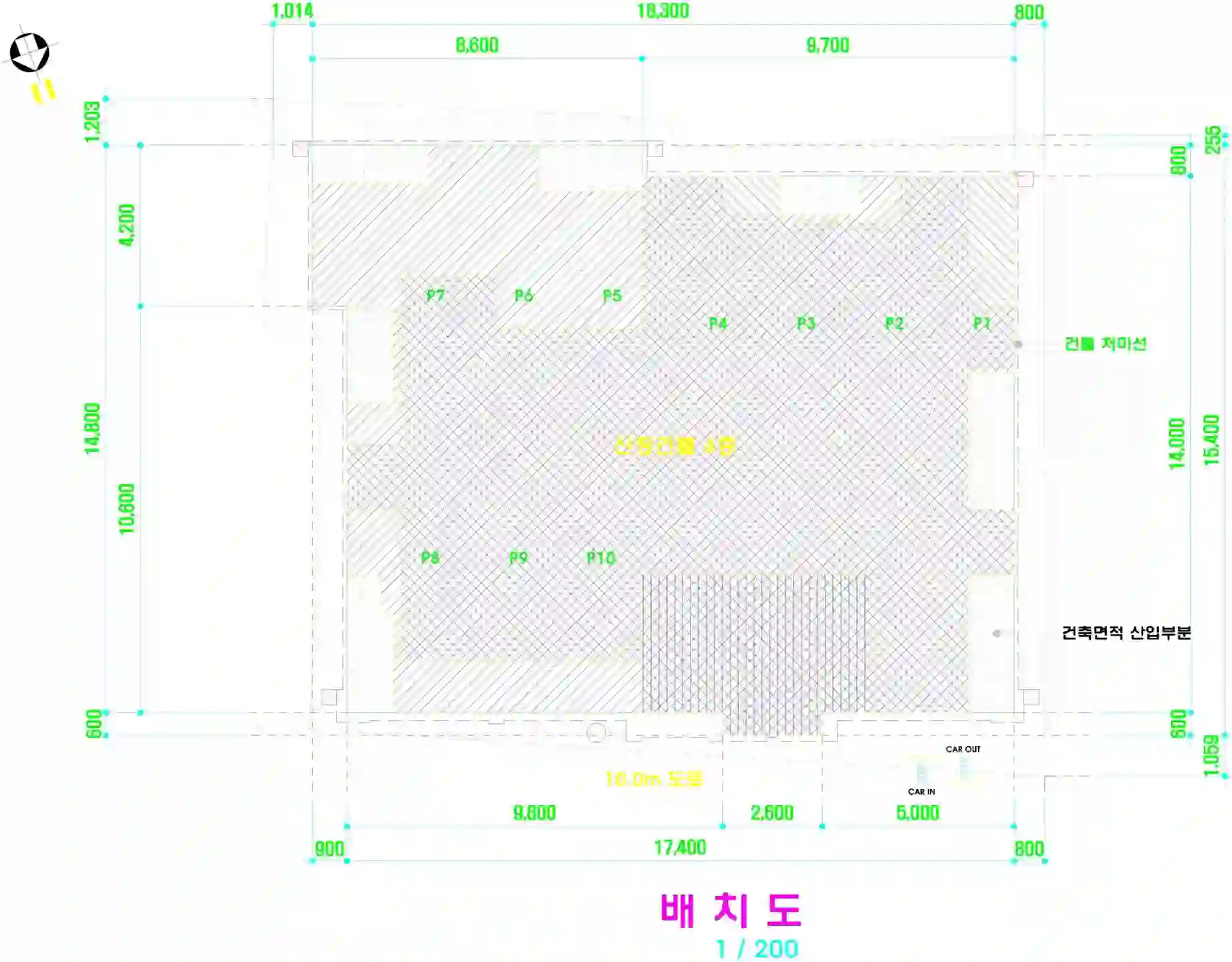 영빌리지 배치도 이미지