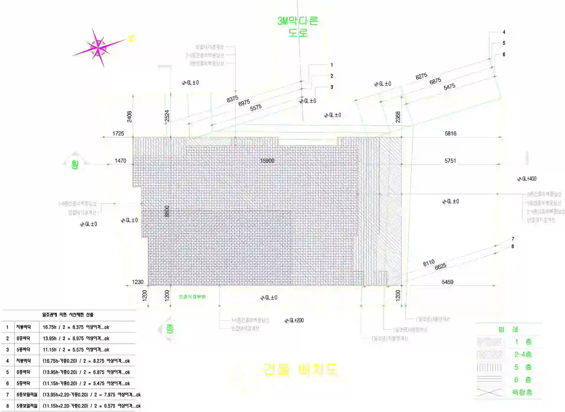 미래아트빌 배치도 이미지