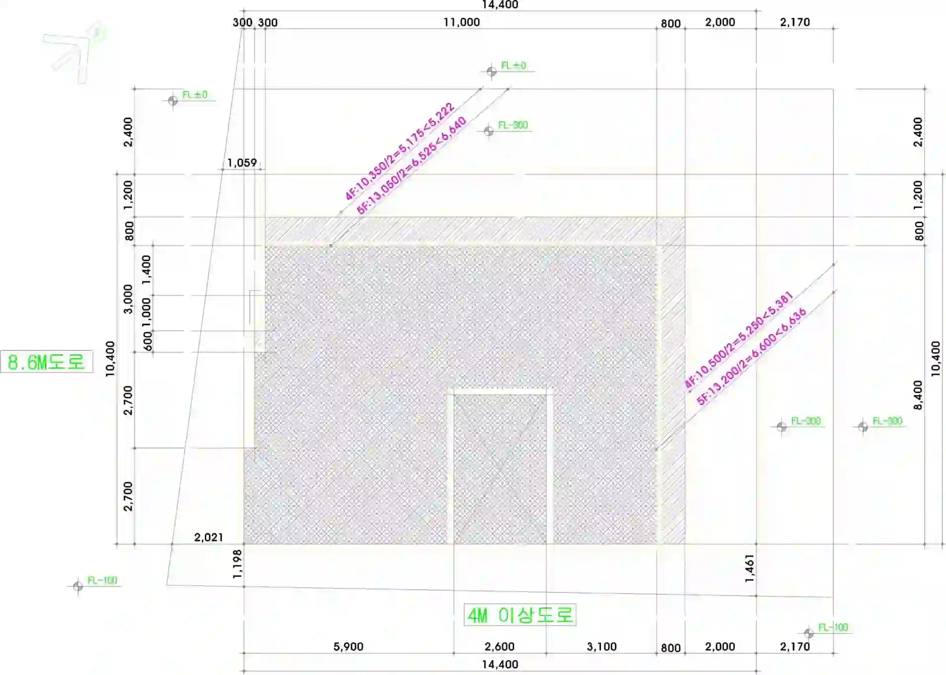 대신홈타운 배치도 이미지